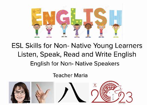 Learn English - ESL for non native speakers